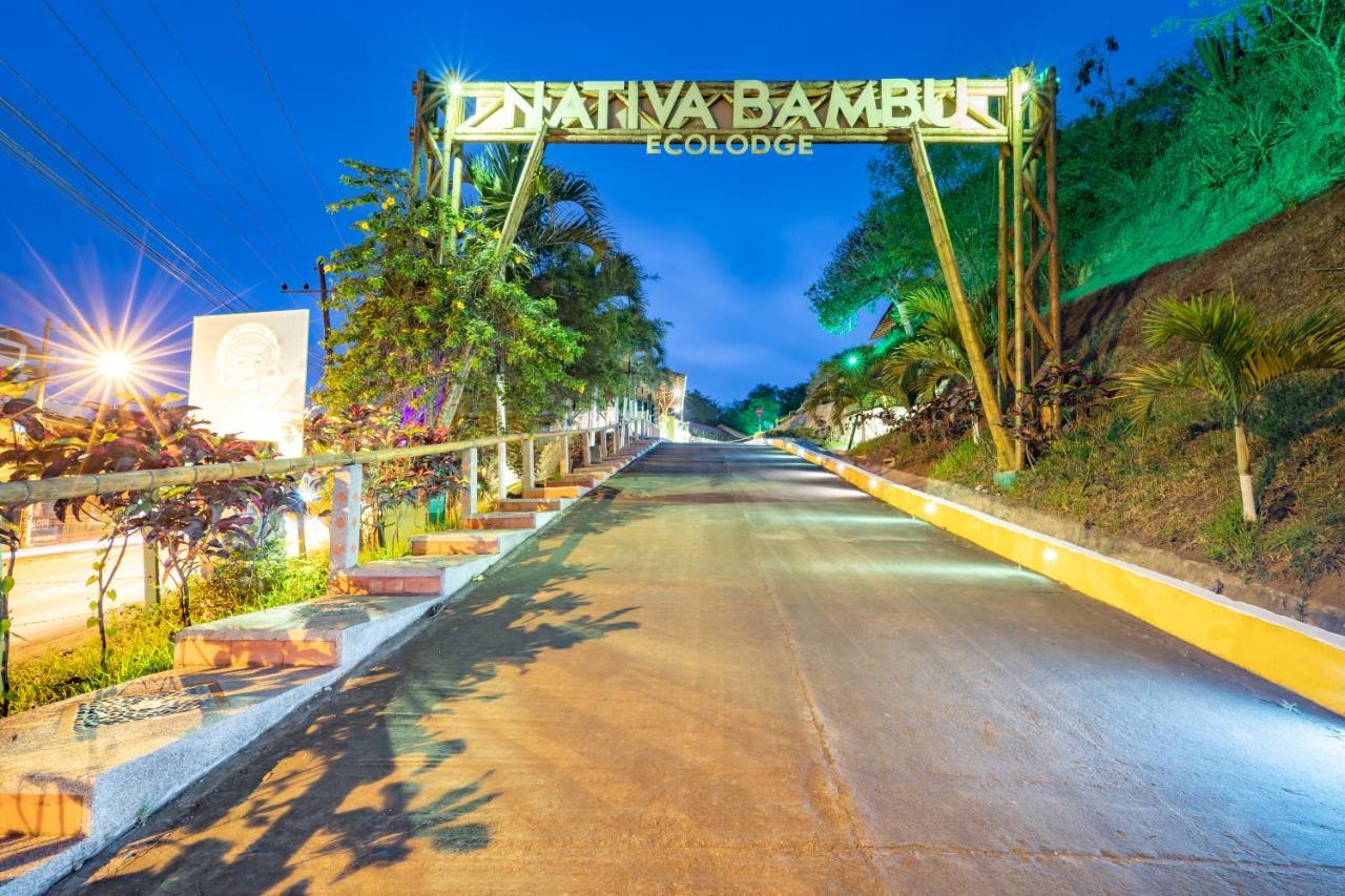Nativa Bambu Ecolodge Montañita エクステリア 写真